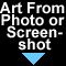 artwork from photo or screenshot
